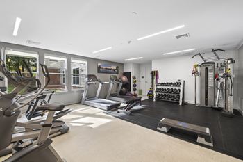 State-of-the-art fitness center